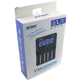 thumbnail of Xtar VX4 Ladegerät, lädt 1,5V, 3,7V Li-Ion Akkus, 3,2V LiFePO4 und 1,2V NiMH Akkus, ohne Netzteil