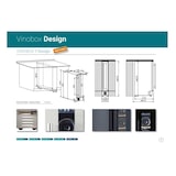 thumbnail of Vinobox Design 7 bottiglie. Cantinetta vino elettrica nera