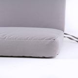 thumbnail of Pack 2 cojines para sillones de jardín reclinables color piedra, Tamaño 114x48x5 cm, Repelente al agua, Desenfundable