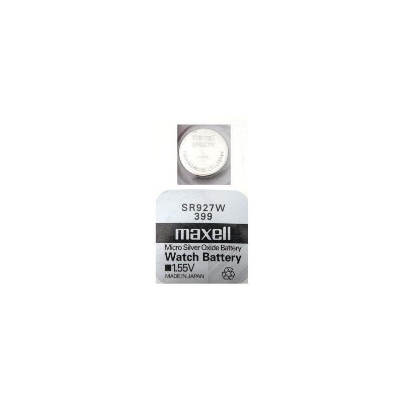 Batteria Maxell all'ossido d'argento (399) Sr927W Blister*1 Eu 0% mercurio