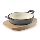 thumbnail of LACOR cacerola MAGMA GREY redonda hierro fundido esmaltado 12 cm 200 ml 25841