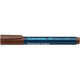 thumbnail of Schneider Permanentmarker Maxx 130, mit Rundspitze, 1 - 3 mm, braun, Gehäuse besteht aus 95% Recycling-Kunststoff
