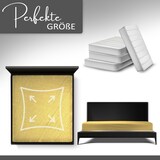 thumbnail of Spannbettlaken Jersey 100% Baumwolle 90-100x200 cm Gelb 2er Pack