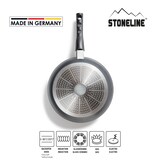 thumbnail of STONELINE® FLEX Schmorpfanne 24 cm, mit abnehmbarem Griff, Made in Germany, Induktion geeignet