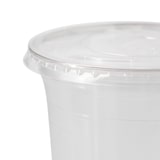 thumbnail of greenbox - Tampa plana PLA Ø 96 mm, furo para canudo, 50 Pcs..