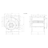 thumbnail of Combisteel Radialventilator mit 6000 m³/h und 6,25 Ampere