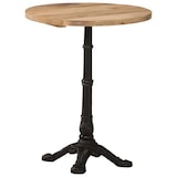 thumbnail of vidaXL Bistrotisch Ø60x76 cm Raues Mangoholz