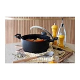 thumbnail of Faitout - Menastyl - 6020647 - En Alumimium Forgé - 24 Cm - Noir - Tous Feux Dont Induction