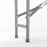 thumbnail of Klappbare Catering-Bank Weiß 180x28x43cm O91