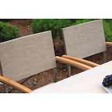 thumbnail of acamp Stapelsessel Skye 6-er Set Gestell aus Edelstahl, mit Teakholz-Armlehnen, Bezug aus wetterfestem Acatex-Gewebe 26745