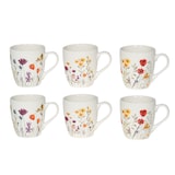 thumbnail of Coffret de 6 tasses Iris 23 cl -  Multicolore Rond Porcelaine Table Passion 11.00x8.00 cm