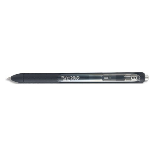 Stylo encre gel rétractable InkJoy Gel, pointe 0,7, encre noire