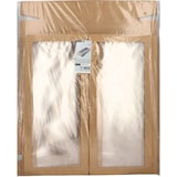 thumbnail of Starpak, Cateringdozen, karton hoekig 8 cm x 25,2 cm x 55,8 cm bruin met apart deksel en kijkvenster van