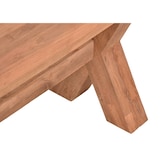 thumbnail of Gartenbank NORMA - 200cm Breit, Teak, Natur | Terrassenbank Wetterfest Sitzbank Outdoor Bank