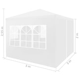 thumbnail of vidaXL Partytent 3x3 m wit