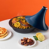 thumbnail of Tajine in ghisa 2,5L TINGHIR blu