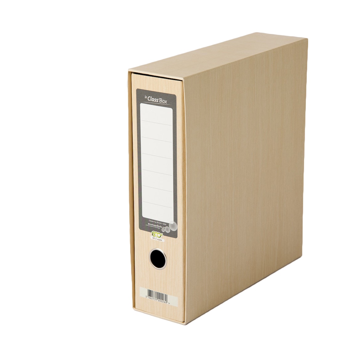Lot de 11 Classeurs A4 avec boîte Class'Box ECO 100% recyclé - marque enveloppebulle