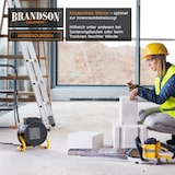 thumbnail of Brandson Bauheizer mit Tragegriff 3000W, Keramikheizer, Heizlüfter, Heizgebläse 3 kW, Überhitzungsschutz, Automatische Abschaltung, 2 Leistungsstufen