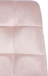 thumbnail of DELUKE® Esszimmerstühle 4er Set VOUL - Pink, Samt Gesteppter Polsterstuhl Küchenstuhl mit Bodenschonern Esszimmerstuhl Stuhl Esszimmer Küchenstühle