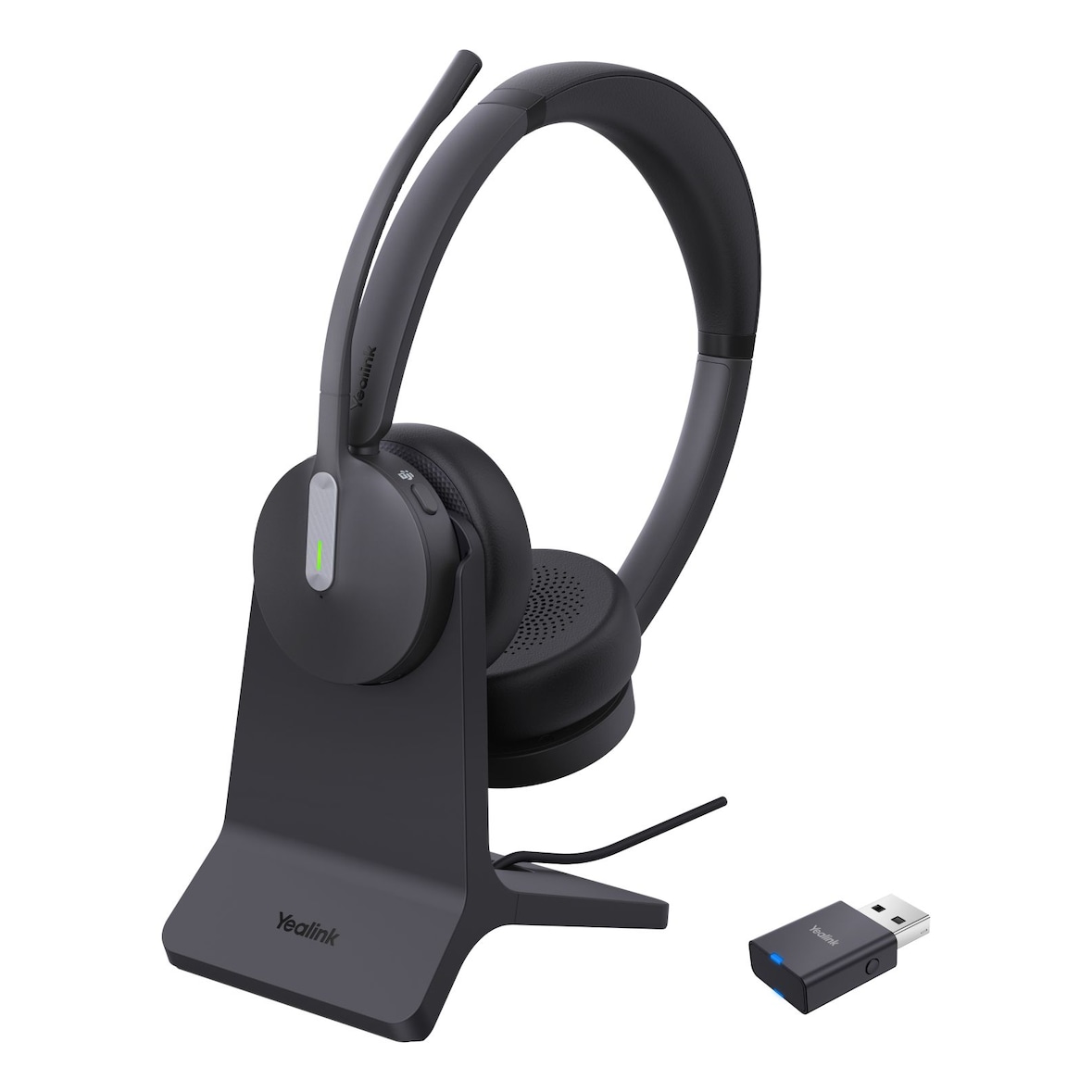 Yealink WH64 Dual - Headset - On-Ear - DECT / Bluetooth