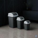 thumbnail of Abfalleimer MAULswing 5 L, Schwingdeckel, Kunststoff