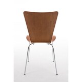 thumbnail of Set 4 Sedie Impilabili Aaron marrone