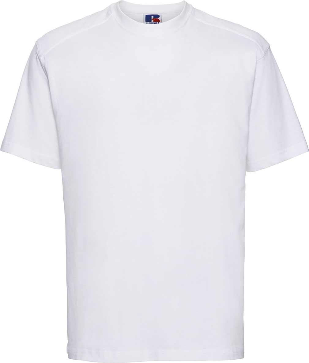 Russell Workwear T-Shirt Farbe: white Größe: 2XL