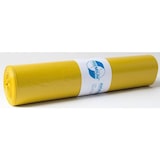 thumbnail of DEISS LDPE Premium Mittlere Belastung Müllsäcke 120 L  Gelb PE (Polyethylen) 60 Mikron 25 Stück