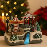 thumbnail of WellHome - Vila de Natal Decorativa com Rio em Movimento, Luzes de LED e Música