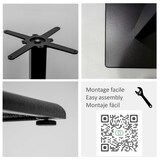 thumbnail of Restootab - Mange-debout 70x70cm - modèle Milan chene armor