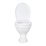 thumbnail of Stand WC Toilette Abgang Waagerecht Wand Tiefspüler Stehend + Softclose-Deckel