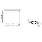 thumbnail of Festes Aufhängungsset für SWAY MOOD Dunkelgrau - Zubehör mit Kordel