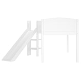 thumbnail of Schönes Spielbett für Kinder mit Rutsche 90x200 Kiefer weiß V-60.21W-09 Rollrost und Matratze inkl.