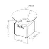thumbnail of Mini Cevenol Corten Ciotola da fuoco tonda 42 Singola Ciotola