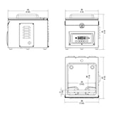 thumbnail of Sammic SE-310 confezionatrice sottovuoto da tavolo 10 m³/h, barra 320 mm, sensore di vuoto, doppia sigillatura, acciaio inox, 230V