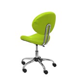 thumbnail of Albendea Silla infantil  con mecanismo giratorio, sin brazos y  Respaldo y asiento tapizado en tejido de malla color verde