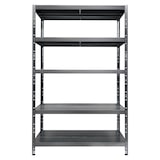 thumbnail of Grima, scaffale in kit, cm.120x50x195h, metallo, 5 piani,montaggio ad incastro, zincato.