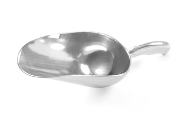 Pala de hielos de aluminio, BarUp, 0,35L, 220x80mm