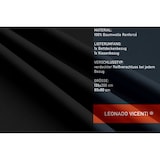 thumbnail of Bettwäsche Baumwolle 135x200 + 80x80 cm Einfarbig Uni Schwarz mit Reißverschluss