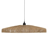thumbnail of Luminaire Suspension en métal et jute Beige 58 cm