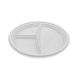 thumbnail of Teller Mehrweg PP 3-geteilt Ø 22 cm ohne Anfasser weiß