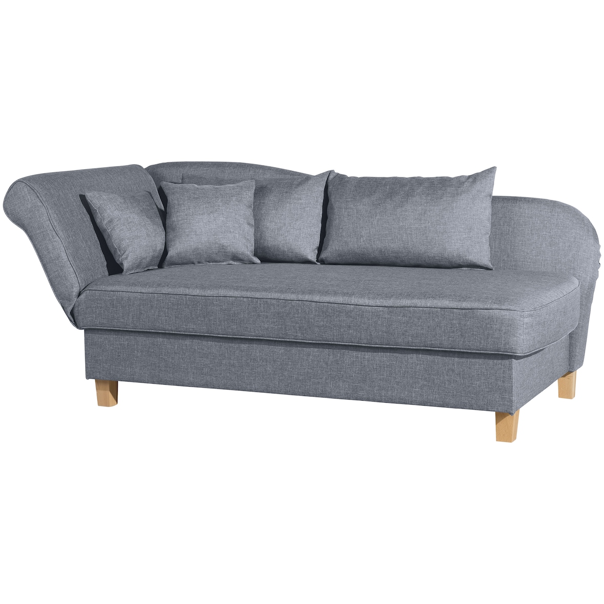 Max Winzer Recamiere mit Armteil links klappbar Selma - denim