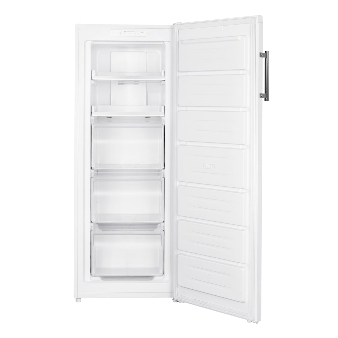 Exquisit GS232-NF-040EW - Vriezer - No Frost - Met Display - Snelvriesfunctie - RVS Handgreep - 161 Liter - 39dB - Wit