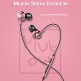 thumbnail of Écouteurs Smartphones Intra-Auriculaires Stéréo Jack Micro Volume Or Rose YONIS