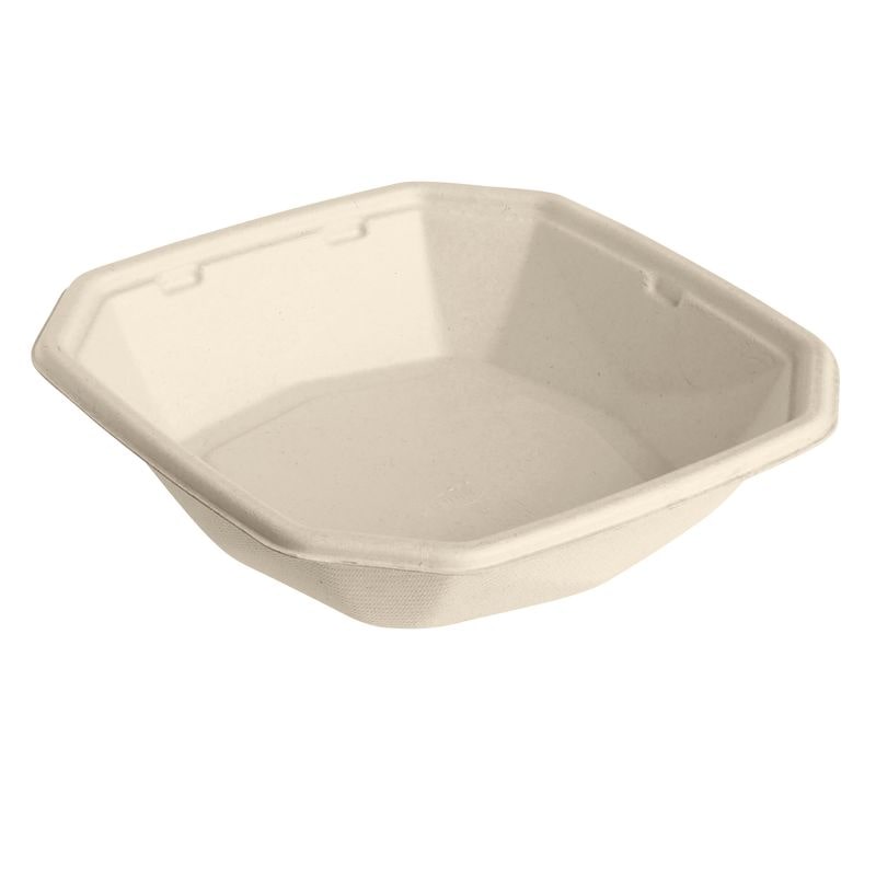 300x DUNI Octabagasse® 650 ml Braun ungeteilt