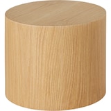 thumbnail of tectake Conjunto de 2 mesas auxiliares DANNY redondas com chapa de carvalho  Carvalho Claro