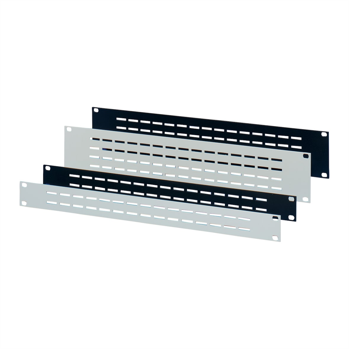 SCHROFF 19"-Belüftungsfrontplatten - 19"BELUEFT.FRONTPL. 1HE ELOX