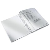 thumbnail of Collegeblock WOW A4, kariert, schwarz, 4-fach gelocht, mikroperforiert, 80 Blatt, 80 g/m², 307 x 240 x 20 mm