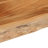 thumbnail of vidaXL Tischplatte 110x40x2,5cm Rechteckig Massivholz Akazie Baumkante