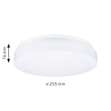 thumbnail of Paulmann Plafonnier AxinIP44 E27 230V max. 18W Blanc 78898
